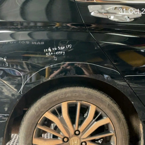 Phục hồi xe tai nạn – có bảo hiểm