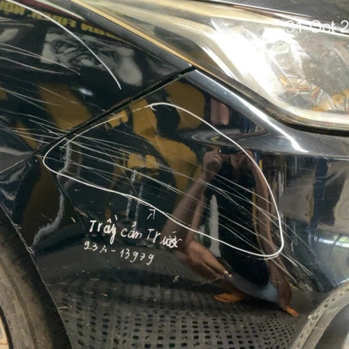 Phục hồi xe tai nạn – có bảo hiểm