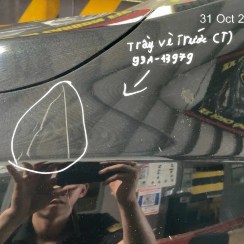 Phục hồi xe tai nạn – có bảo hiểm