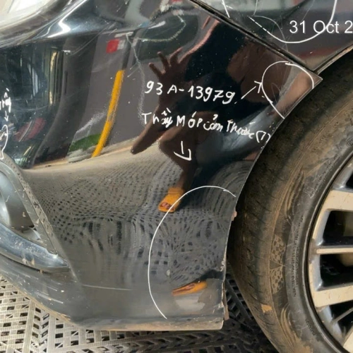 Phục hồi xe tai nạn – có bảo hiểm