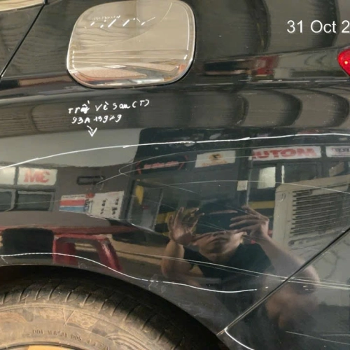 Phục hồi xe tai nạn – có bảo hiểm